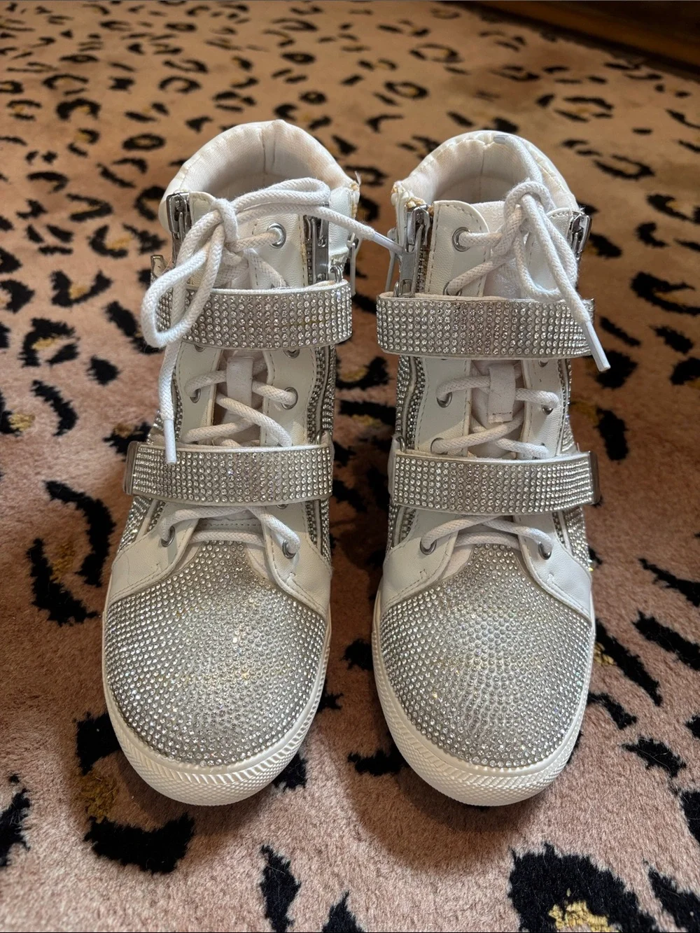 INC International Concepts rhinestone high